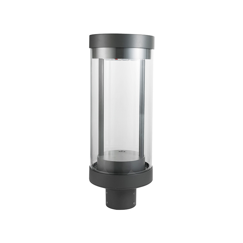 YMLED-6108 alumínium PC-ház LED-es oszlop tetején fekvő tájoló lámpa
