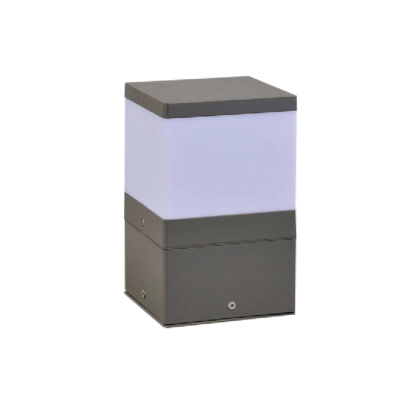 YM-6607 téglalap alakú alumínium LED fali lámpa