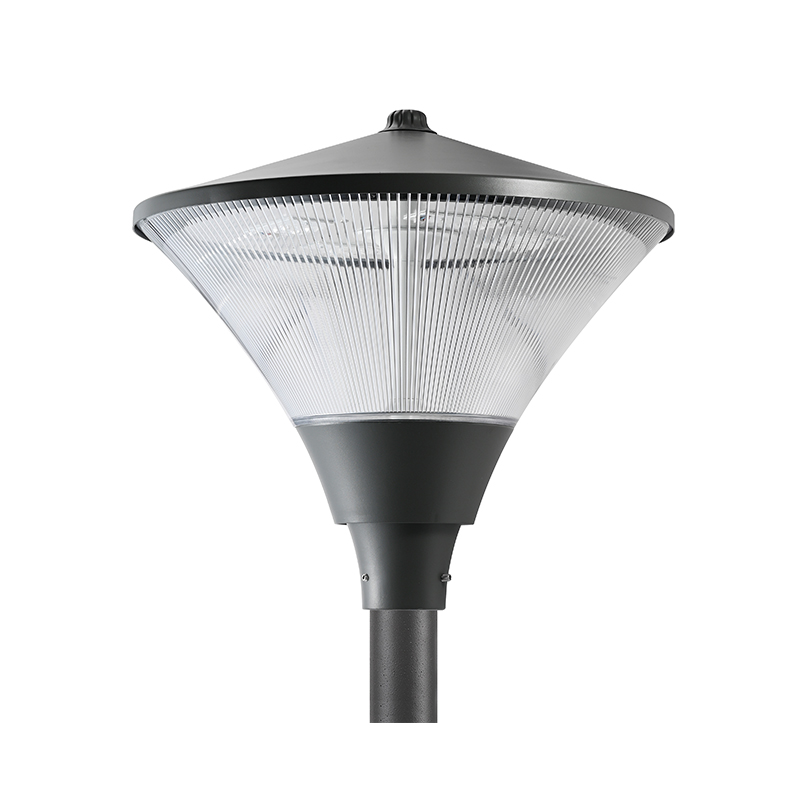 YMLED-6116 LED felső oszloprögzítő, présöntött alumínium test, fekvő LED kerti lámpa