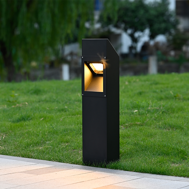 YMLED-6246 Új téglalap alakú kültéri LED-oszlopos gyepvilágítás YMLED-6246 Új téglalap alakú kültéri LED-oszlopos gyepvilágítás